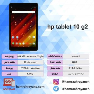 hp tablet 10 g2